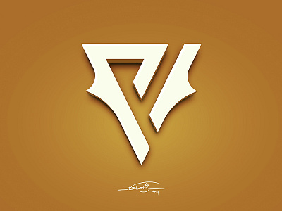 PV (Pavithra Vignesh) a6 alphabetlogo artistsix branding couplelogo design paarvaigalpaintings typo typography vinothkumar