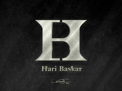 HB Hari Baskar a6 artistsix branding design englishtypo fanmade inspiration logo paarvaigalpaintings petproject texttypo typo typography vinothkumar