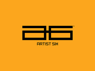 Artist Six (A6) artistsix branding creative graphic design ideas logo logobranding logoideas trademark typography