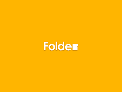 Folder artistsix creative floder icon icon logo typocon typography