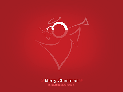 Chirstmas Angle artistsix branding chirstmas creative creativity icons logo logos madrasters