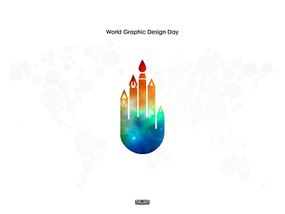 World Graphic Design Day artistsix brush creative design fingers graphic icons logo logos madrasters pen pencil