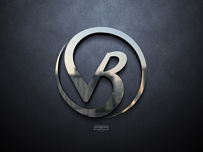 VB a6 artistsix branding design logo logoideas paarvaigalpaintings typography vb