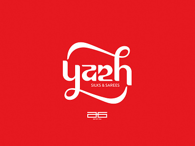 yazh ambigram artistsix branding logo logoideas paarvaigalpaintings sareelogo textilelogo typography