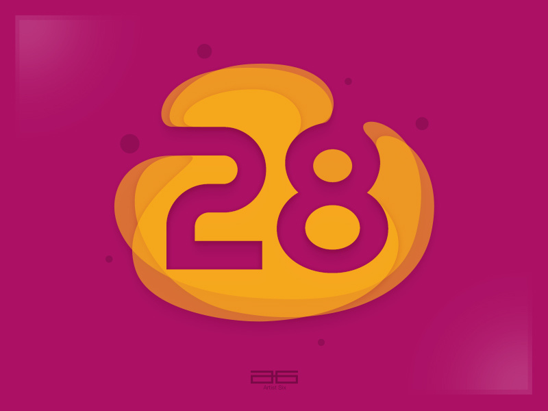 DAY 28 - 31 Birthdays by Artist Six on Dribbble