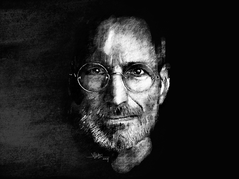 Steve Jobs by Artist Six on Dribbble