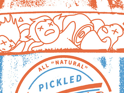 Pickled WIP character dead illustration pickled