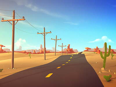 Desert Road 3