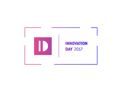 Innovation Day 2017 Logo event gradient innovation logotype tech