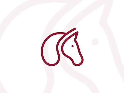 Vector illustration de matériel équitation logo. Ensemble d