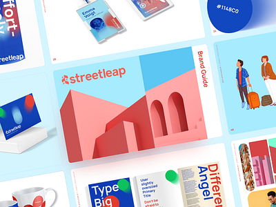 Streetleap Branding branding design illustration logo photography typography vector website