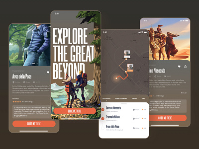 Hiking App Concept