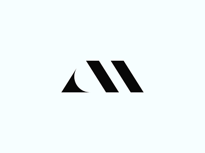 "M" Premade Logomark brand branding logo logodesign visual indetity
