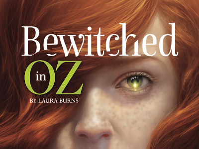 Bewitched book design fantasy typography