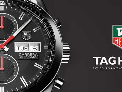 Tag Heuer 3d product visual watch