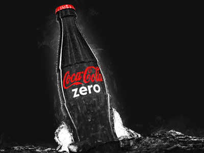 Coka Cola Zero - Product visual 3d cocacola coke product visual visualisation zero
