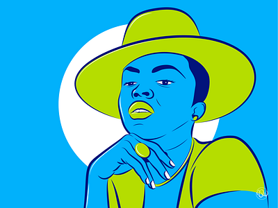 Color L boogie - "Laurin Hill" adobe illustrator art colors design flat flat design illustration line art minimal music vector