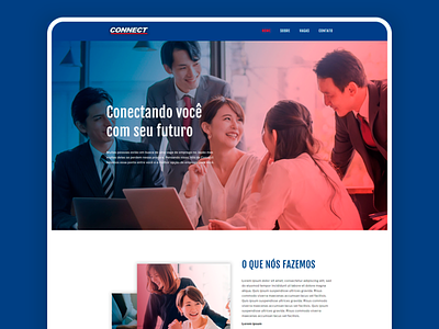 Website - Connect Japan design web