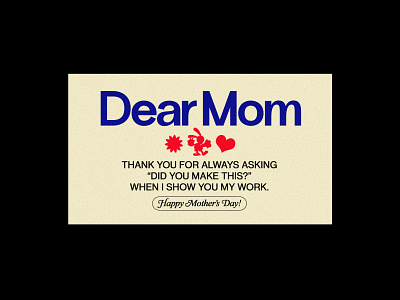 DEARMOM blackbackground business card comedy design fruitsartclub funny graphic design graphicdesign photoshop poster typography