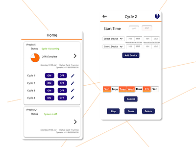 Samarth Irrigation Controller app auto automobile controller design irrigation samarth