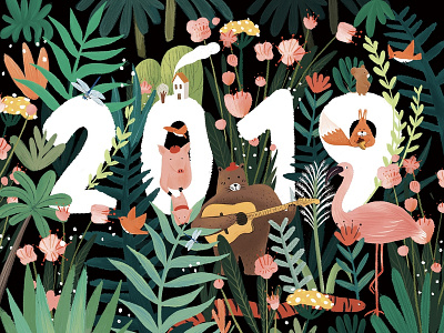 2019 calender calendar 2019 design illustration layout design