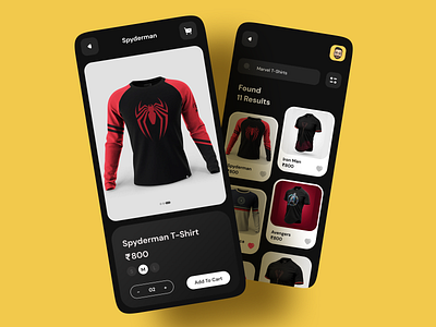 Shopping app app clothing design minimal shoping ui ux web