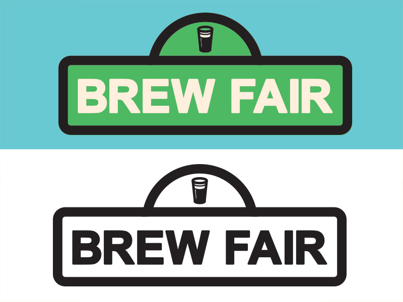Brew Fair logo vector illustrator