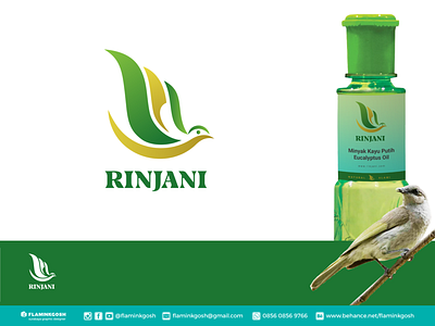 Rinjani Logo design