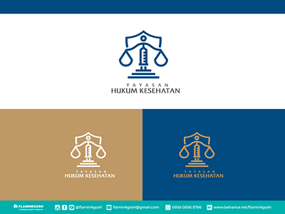Yayasan Hukum Kesehatan logo design