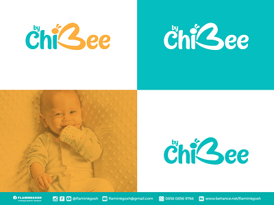 chibee logo design app branding design flaminkgosh illustration logo typography ui ux vector