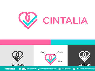 cintalia logo design