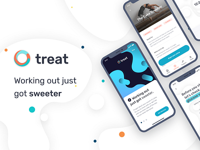 Treat — Exercise App for people with diabetes app diabetes exercise mobile mobile ui userexperience userinterface ux workout