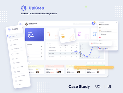 Case Study | UpKeep Maintenance Management Redesign case studies case study casestudy management management app managment project project management task list task management task manager