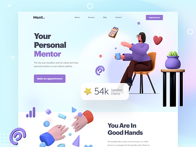Mentor Web UI themes, and elements on Dribbble