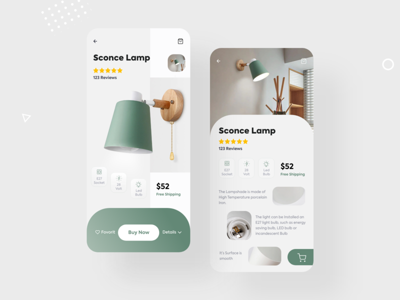 Lighty-Shopping app UX/UI Design best ecommerce app best sopping app light lighthouse lighting lightning lights online store shopping app ui ux top designer top ux ui designer trendy shop ui insparation ui trend ux inspiration ux trends