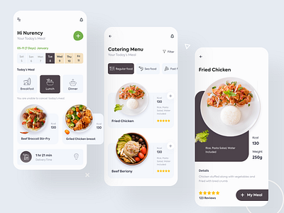 Catering management app ux/ui catering catering app design trends food app food delivery food delivery app food ui top designer ui design ui trends uidesign ux ui ux ui design uxdesign