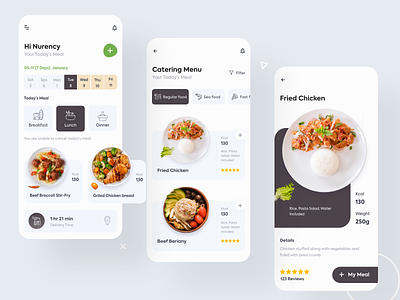 Catering management app ux/ui