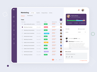 Task List and Details by Nasir Nurency on Dribbble