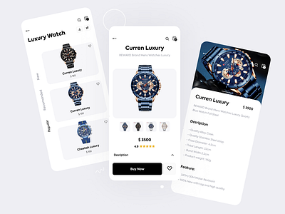 Watcop   Shopping App UI UX