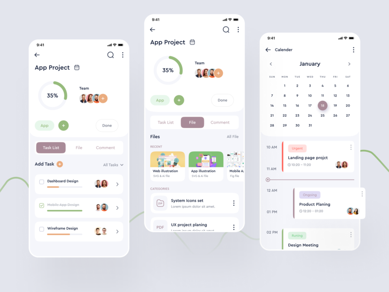 Task Management Application clean clean design clean ui project project management project management tool project manager projects task task list task management task management app task manager tasks top trend top ui top ux ui designer ui trend ui trends