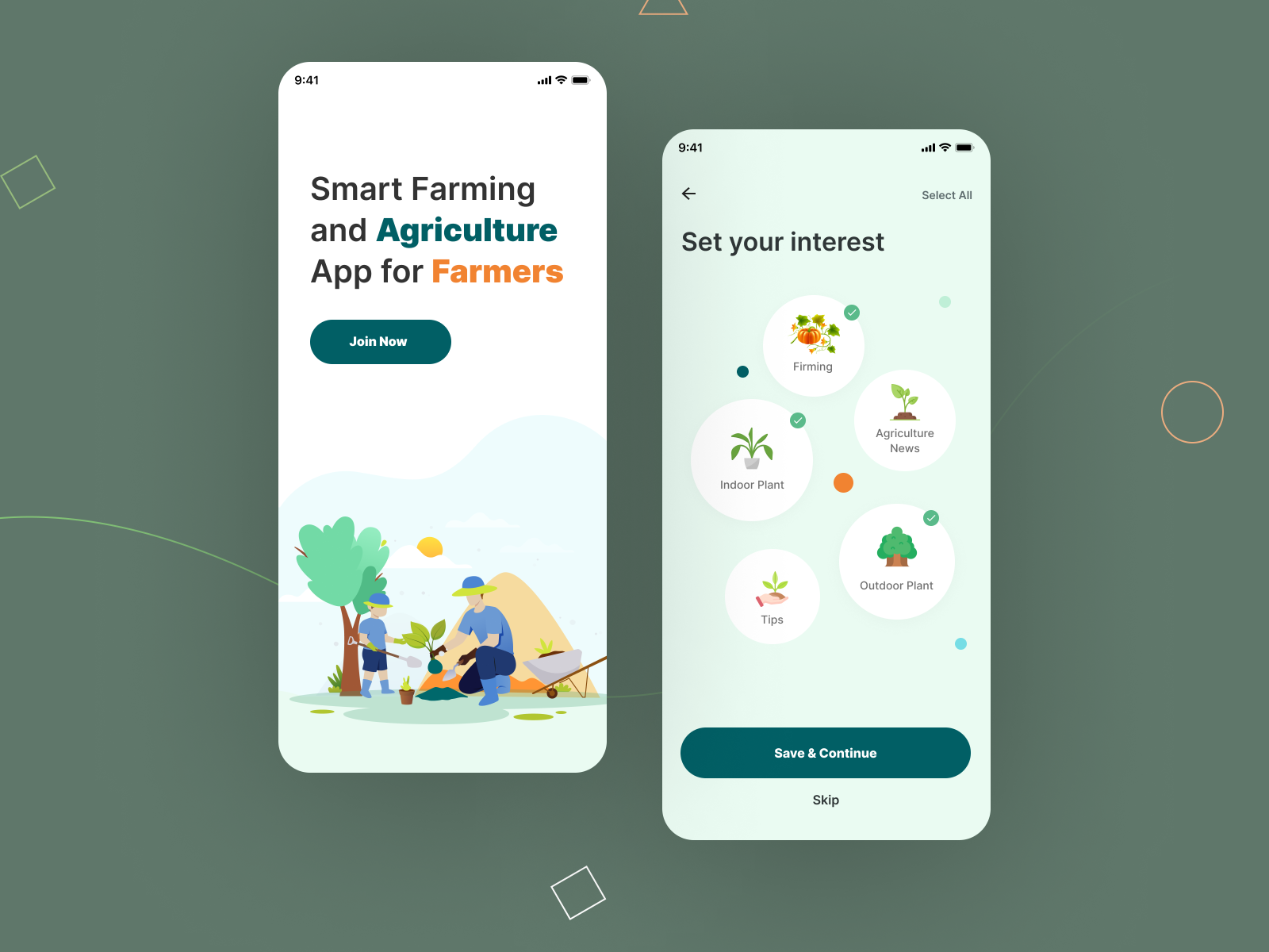 Smart Farming App UX/UI by Nasir Nurency for Nurency Digital on Dribbble