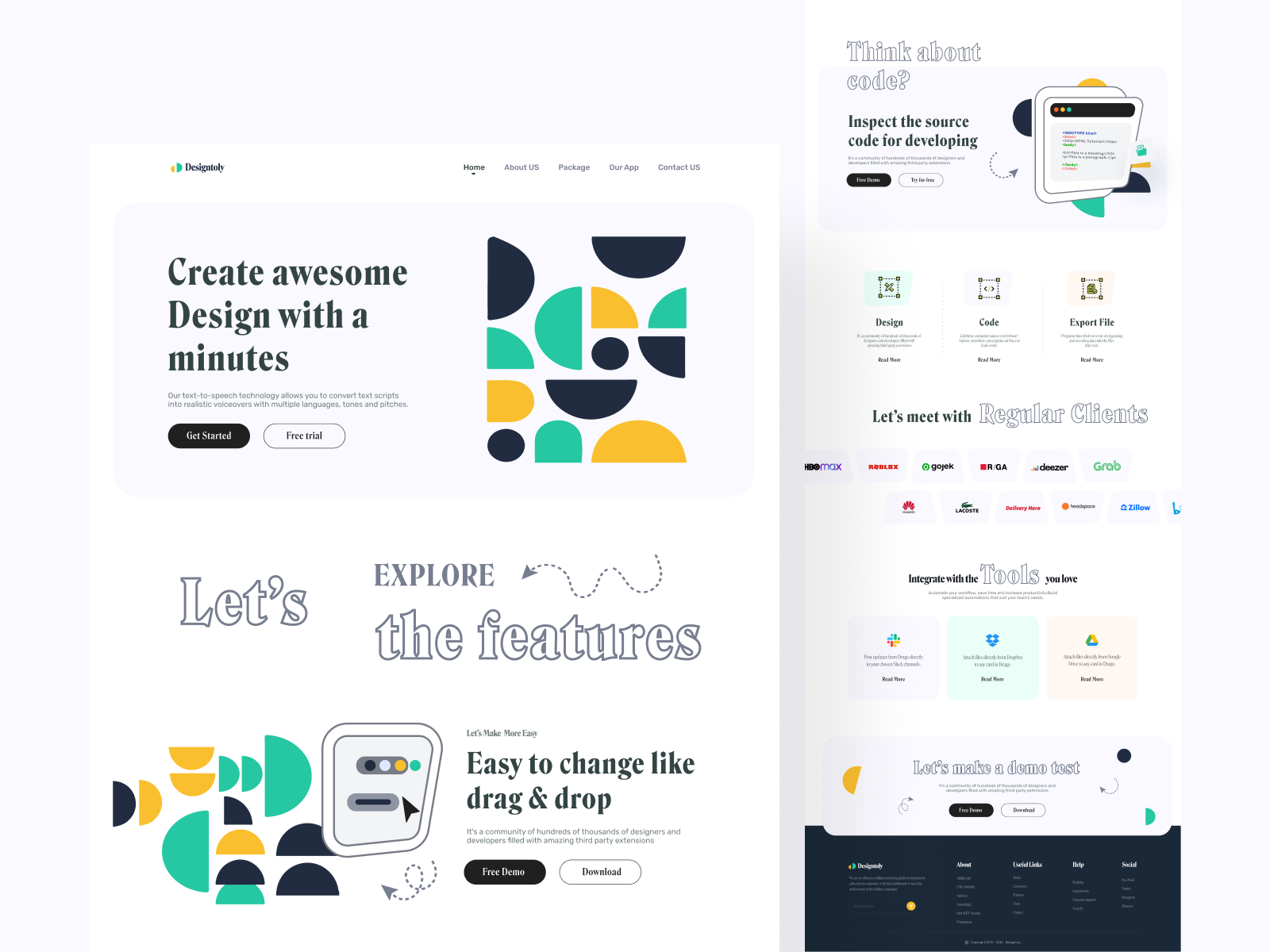 Digital Tools - Landing Page by Nasir Nurency for Nurency Digital on ...