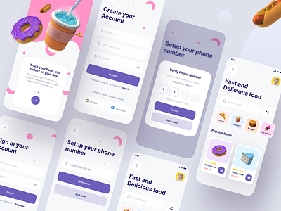 Food Delivery App app design delivery design food food delivery interactive design like foodpanda like zomato mobile app ui new ui trend online food ui ui design ui trend ui trends ui trends2022 user experience user interface ux ux design