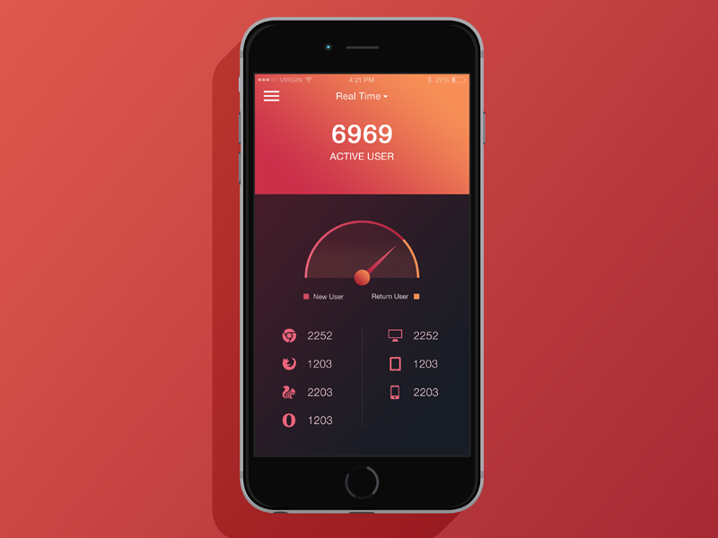 User time. Время UI. Mobile interaction Design. Dark Red mobile UI. Dribble Design mobile app.