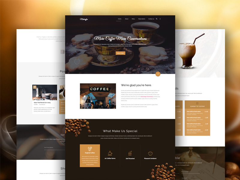 Matcafe by Nasir Nurency on Dribbble