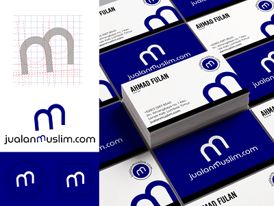 Logo for jualanmuslim.com kasas kasasdesain logo logodesign logomuslim