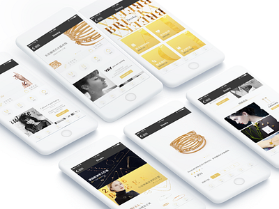 Breeka - Jewelry brand APP design