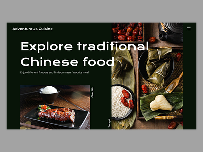 Chinese Food Landing Page