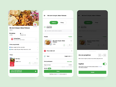 Add feature on Gojek App appconcept delivery food gofood gojek interface mobile mobileapp project ui uiux upcoming userinterface ux