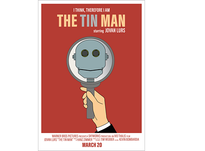 The Tin Man graphic design illustrator thetinman